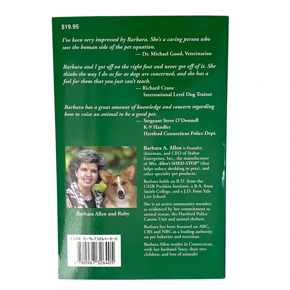 Mrs Allen On All Fours Paperback Barbara A Allen Dog Training Vtg 1st Printing